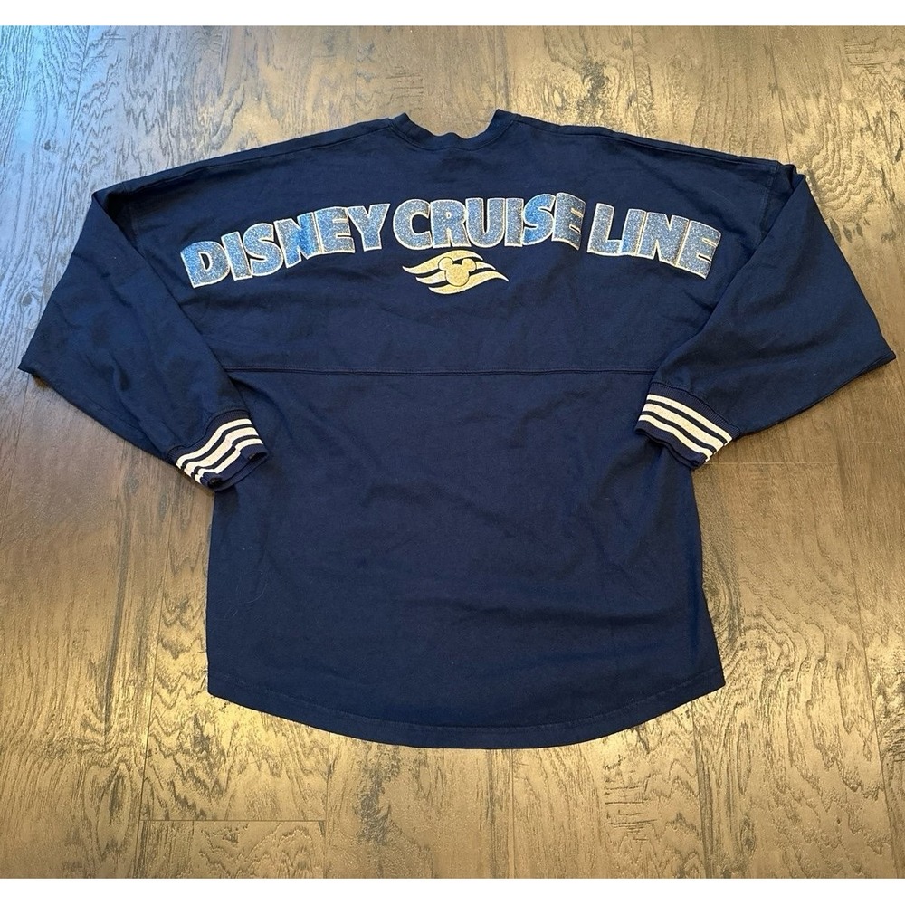 Vintage Disney Cruise‎ Line RARE Glitter Spirit Jersey